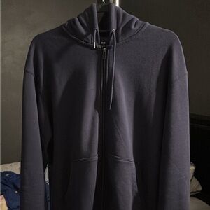 Uniqlo Sweat Full Zip Hoodie Size Medium Gently Used Authentic